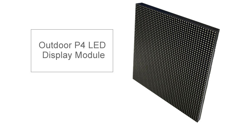 Advertising Outdoor P4 SMD LED Panel Screen of Die Casting
