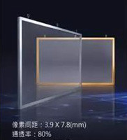 glass LED display