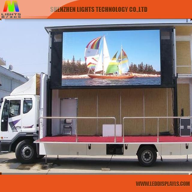  outdoor p16 mobile truck- LEDDisplay