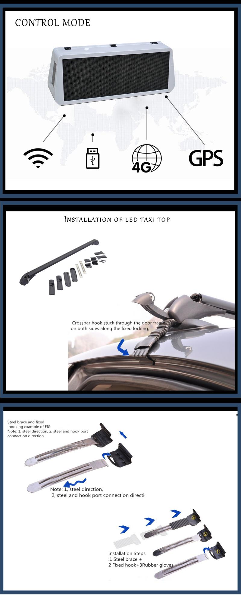 top light taxi sign