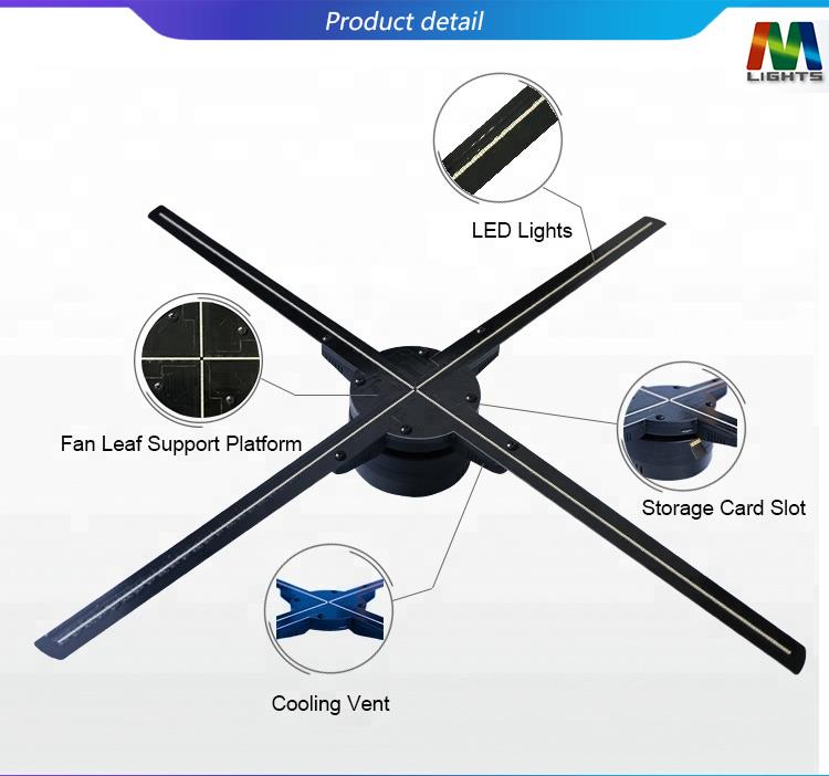 3d hologram fan