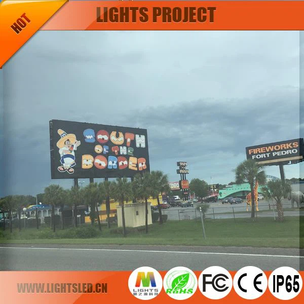 Best Selling P12 Outdoor Full Color LED Display Wall Screen Advertising Use