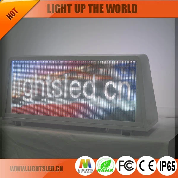Billboard Structure Outdoor LS1818A Taxi Roof Double Side LED Display
