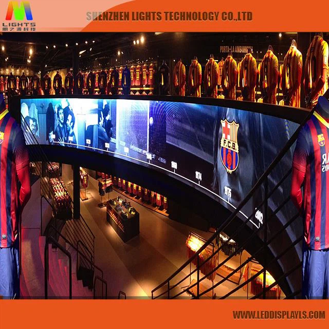 Indoor P6 Flexible LED Advertising Board