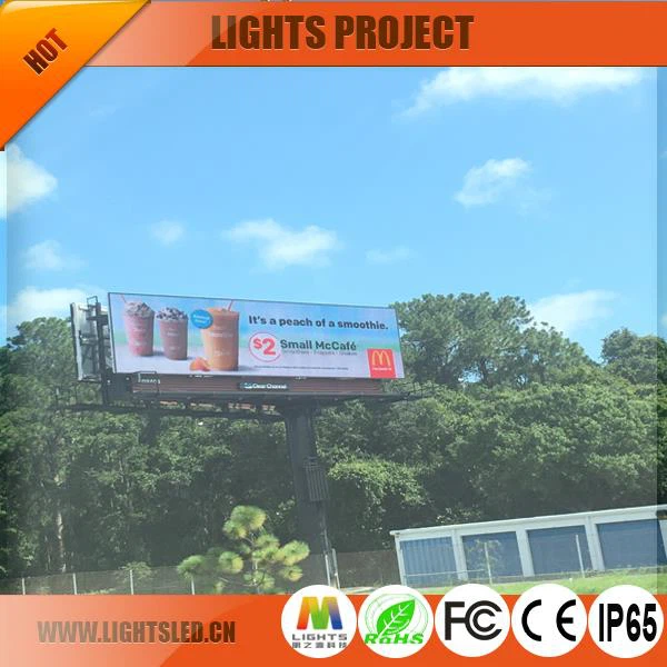 Most Popular Outdoor P10 Full Color Advertising LED Display Matrix Programmable