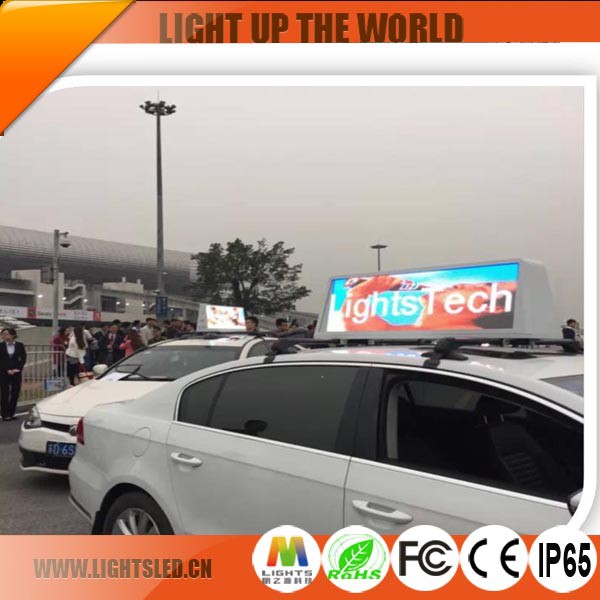 P5 Led Screen For Advertising Taxi Top