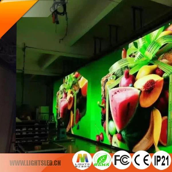 High Resolution CE P4.81 Indoor Rental Led Display Screen big Signs In Shenzhen LightS