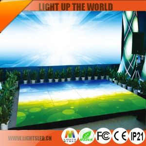 SMD Full Color Portable Interactive Fixed LED Video Diy Dance Floor / LED Stage Display Screen