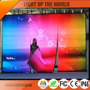 Ultra Thin P8 Flexible Indoor High Brightness LED Display Screen Panel In Shenzhen LIghtS