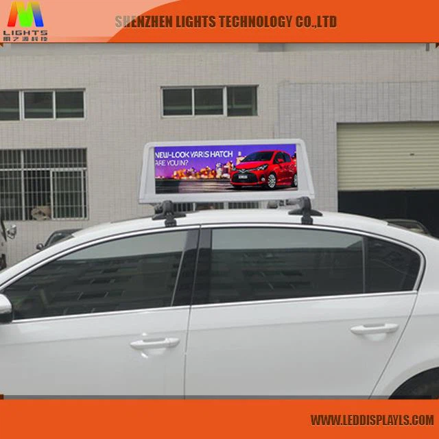 Taxi Top Led Panel Waterproof Wireless Control