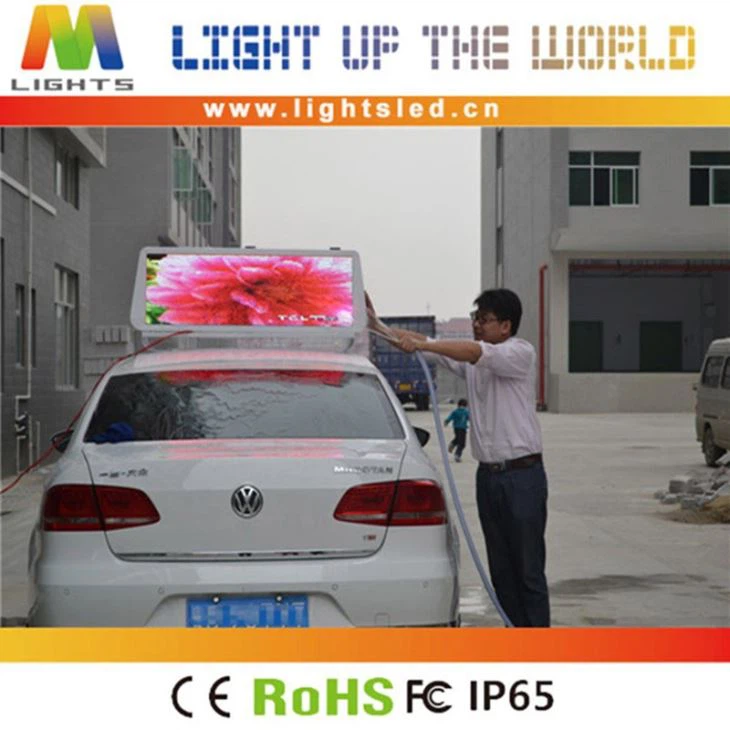The Latest Design P5 Full Color Taxi Roof LED Display With High Quality On Sale