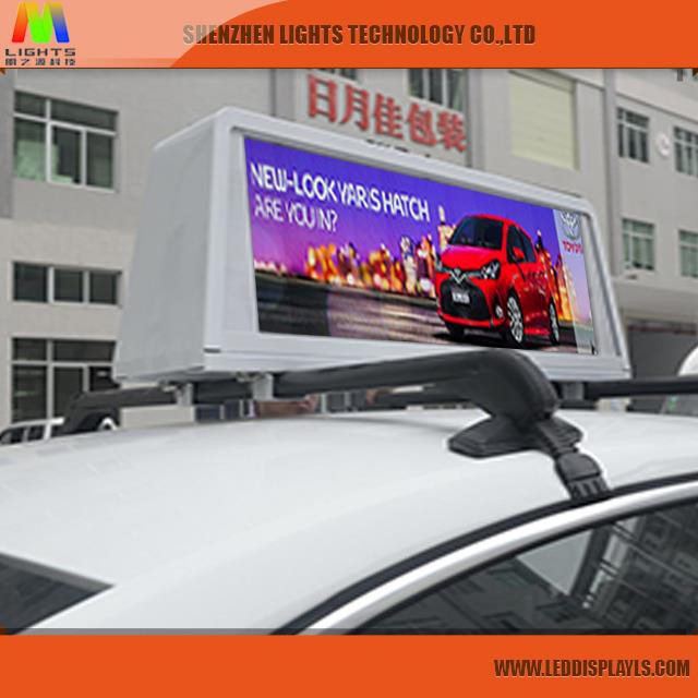 Waterproof Taxi Top P5 LED Screen