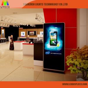 Lights P3mm Ultra Thin Led Floor Standing Display