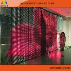 Outdoor P25 Transparent Curtain LED Display