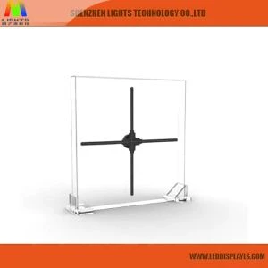 LightS 70Cm 4 Blades Wifi 3D Fan Spinning Hologram